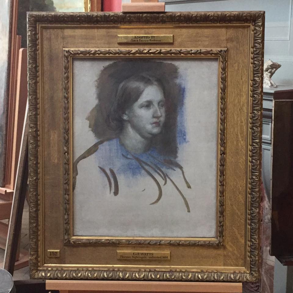 Florence Nightingale (1868) by George Frederic Watts, Guilford, Surrey.jpg